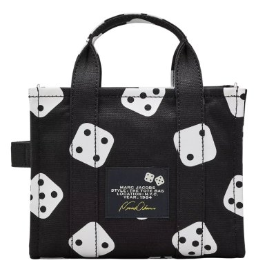 DERRICK ADAMS X MARC JACOBS CANVAS SMALL TOTE BAG